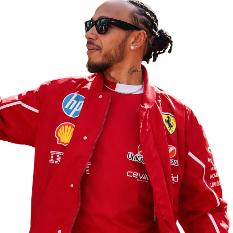 Lewis Hamilton F1 Drive to Survive Ferrari Jacket