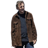 Liam Neeson The Mongoose Brown Suede Leather Jacket