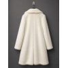 Long White Faux Fur Coat