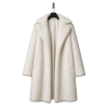 Long White Faux Fur Coat