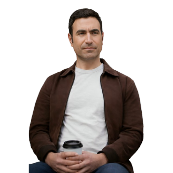 Louis Wilson Shrinking S03 Brown Shacket