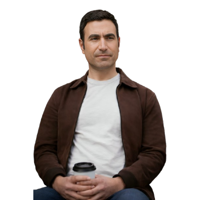 Louis Wilson Shrinking S03 Brown Shacket