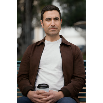 Louis Wilson Shrinking S03 Brown Shacket