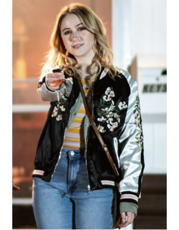 Maria Bakalova All Night Wrong Floral Jacket