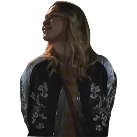 Maria Bakalova All Night Wrong Floral Jacket