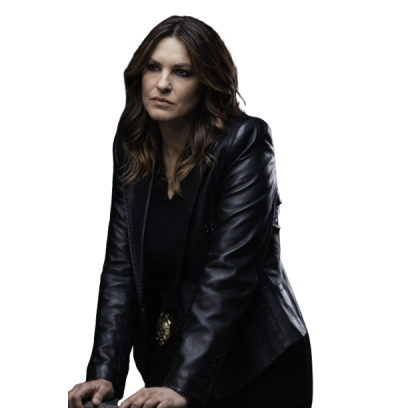 Mariska Hargitay Law and Order SVU Leather Coat
