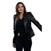 Mariska Hargitay Law and Order SVU Leather Coat