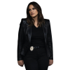 Mariska Hargitay Law and Order SVU Leather Coat
