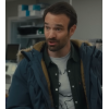 Merv Charlie Cox Blue Parka Jacket