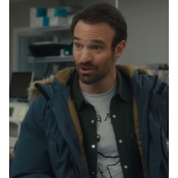 Merv Charlie Cox Blue Parka Jacket
