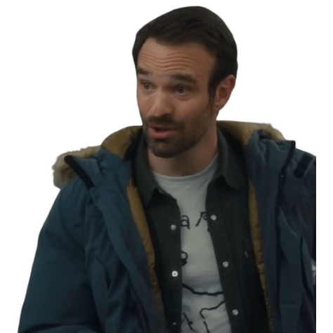 Merv Charlie Cox Blue Parka Jacket