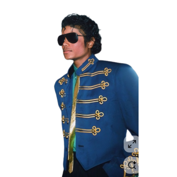 Michael Jaafar Jackson Blue Jacket