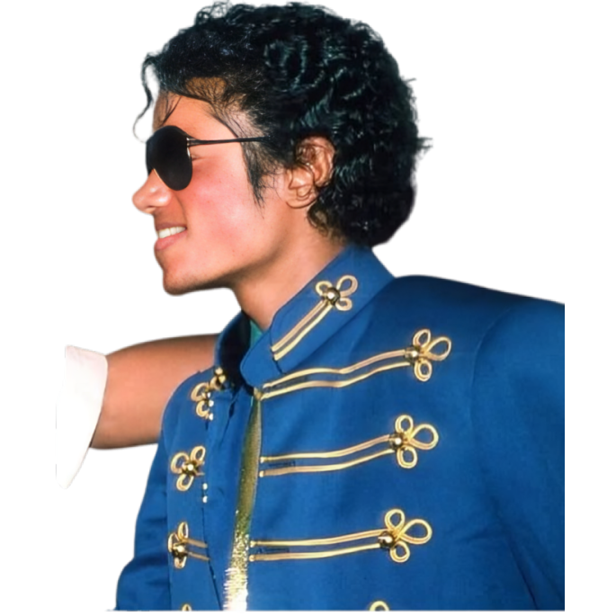 Michael Jaafar Jackson Blue Jacket