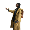 Michaela Coel The Christophers Mustard Coat