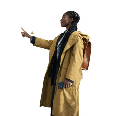 Michaela Coel The Christophers Mustard Coat