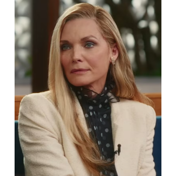 Michelle Pfeiffer Oh What Fun Claire White Coat