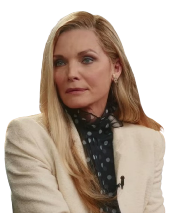 Michelle Pfeiffer Oh What Fun Claire White Coat