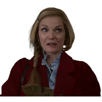 Michelle Pfeiffer Oh What Fun Red Coat