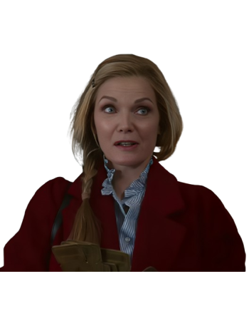Michelle Pfeiffer Oh What Fun Red Coat