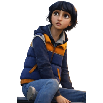 Mike Wheeler Stranger Things Tales Puffer Vest