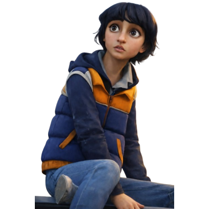 Mike Wheeler Stranger Things Tales Puffer Vest