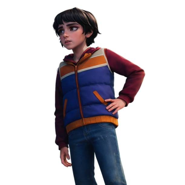 Mike Wheeler Stranger Things Tales Puffer Vest