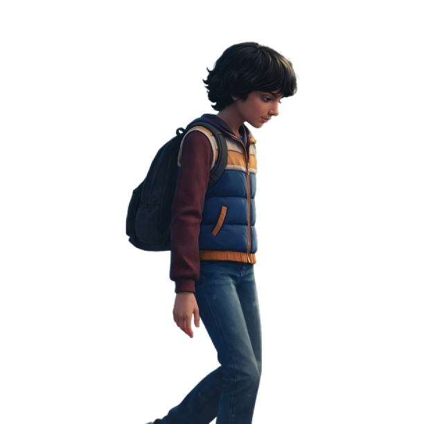 Mike Wheeler Stranger Things Tales Puffer Vest