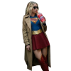 Milly Alcock Supergirl Kara Zor El Coat