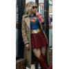 Milly Alcock Supergirl Kara Zor El Coat