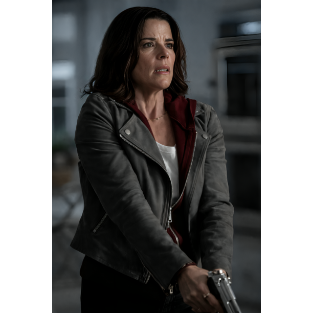 Neve Campbell Scream 7 Leather Jacket