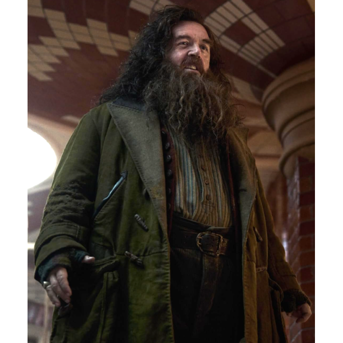 Nick Frost Harry Potter Rubeus Hagrid Coat