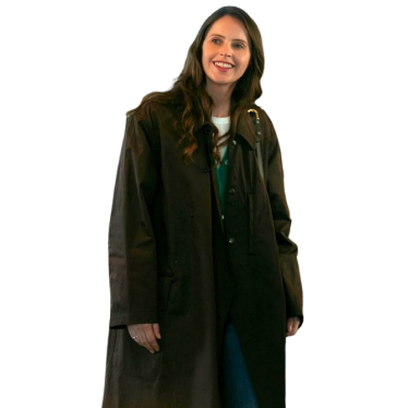 Oh What Fun Felicity Jones Trench Coat