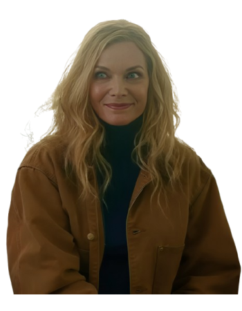 Oh What Fun Michelle Pfeiffer Brown Jacket