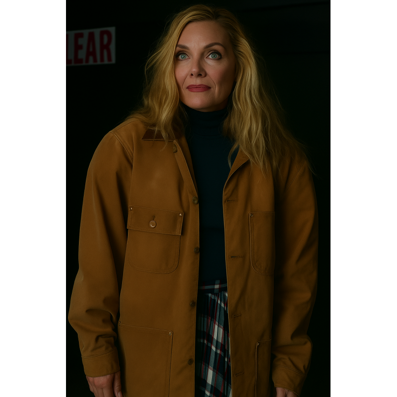 Oh What Fun Michelle Pfeiffer Brown Jacket