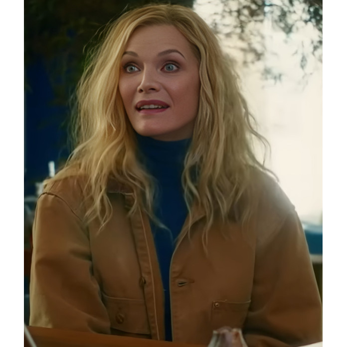 Oh What Fun Michelle Pfeiffer Brown Jacket