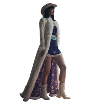 One Piece Jazzara Jaslyn Shearling Coat