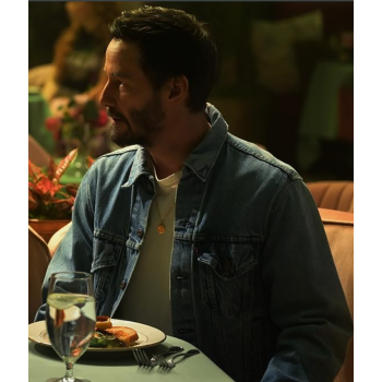 Outcome Keanu Reeves Denim Jacket