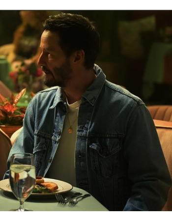 Outcome Keanu Reeves Denim Jacket