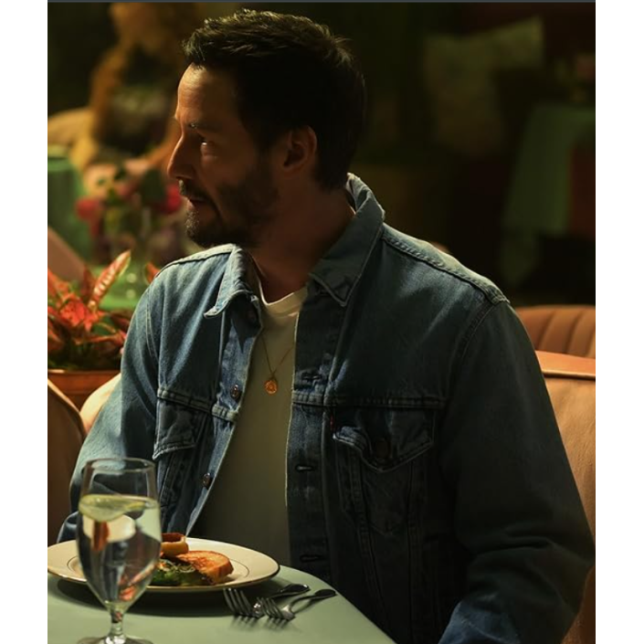 Outcome Keanu Reeves Denim Jacket