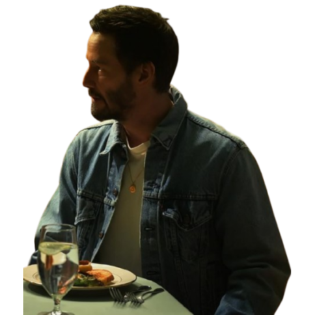 Outcome Keanu Reeves Denim Jacket