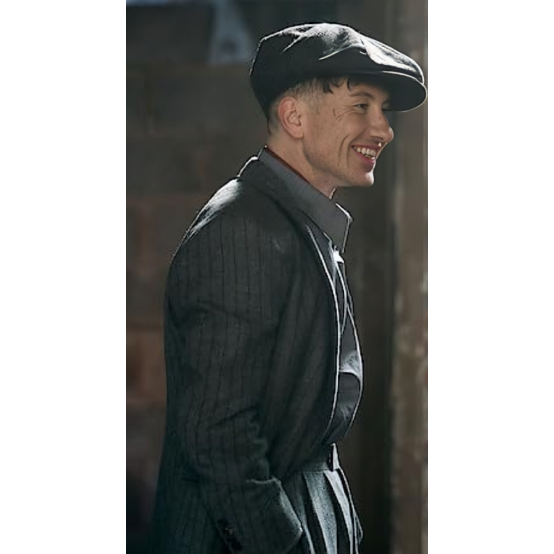 Peaky Blinders Barry Keoghan Grey Jacket
