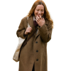 Poetic License 2026 Leslie Mann Long Coat
