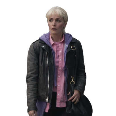 Rose Byrne Tow Leather Jacket