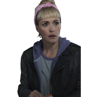 Rose Byrne Tow Leather Jacket