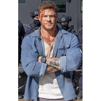 Runner Alan Ritchson Shacket