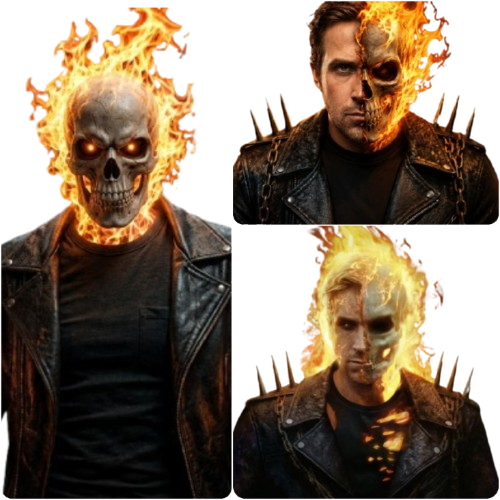 Ryan Gosling Ghost Rider jacket
