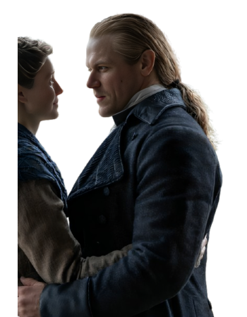 Sam Heughan Outlander Blue Coat