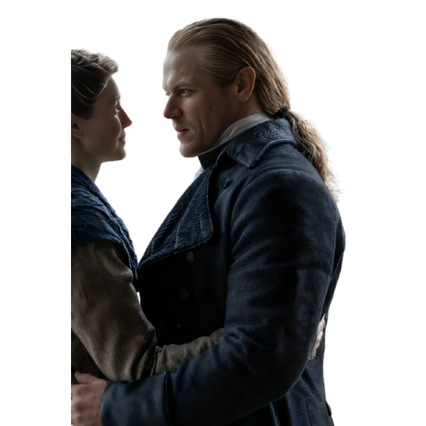 Sam Heughan Outlander Blue Coat