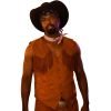 Shawn Wayans Scary Movie 6 Suede Fringe Vest