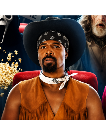 Shawn Wayans Scary Movie 6 Suede Fringe Vest